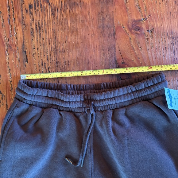 NWT B.P. Wide Leg Cargo Pocket Fleece Sweatpants Brown, Size XS, Tall Nordstroms - Picture 8 of 13